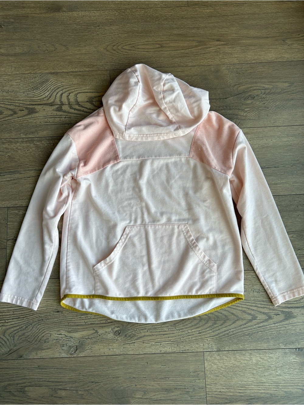 Roolee Light Peach Hooded Pullover